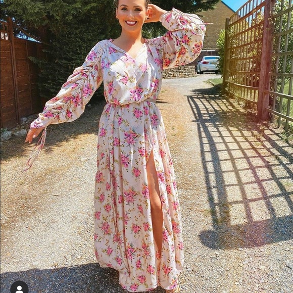 Last🔥Mango trendy floral dress bloggers fav - Picture 10 of 16